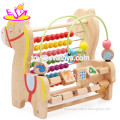 lovely horse shape wooden beads toy  W11B086